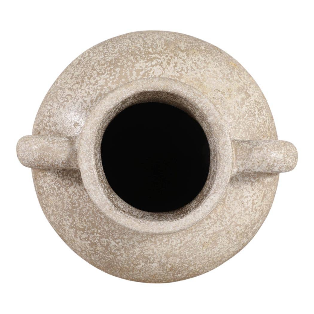 Decorative Vase - Brown/Gold Terracotta Rustic, 12.75 in.