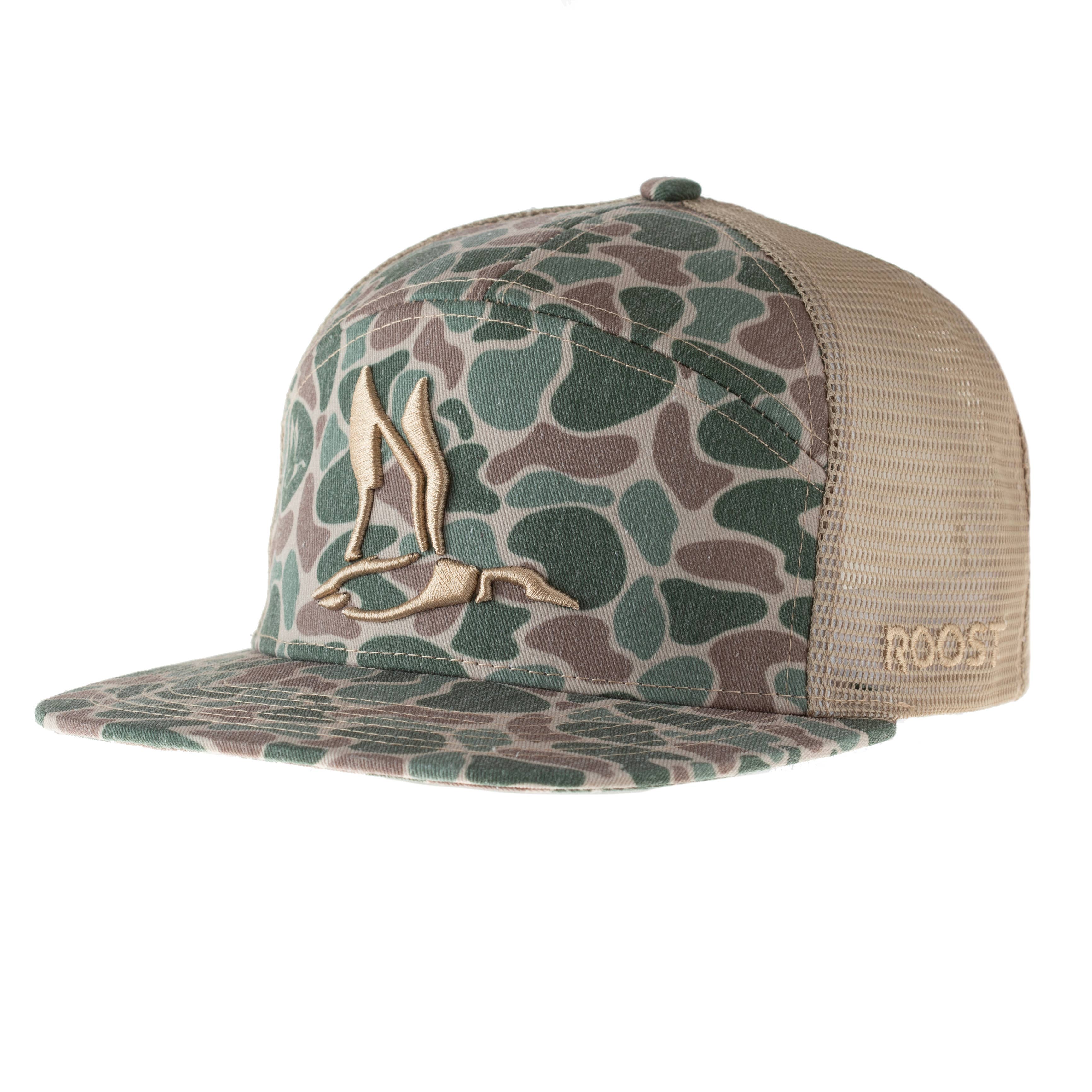 Roost Front Camo 3D Puff Icon Hat