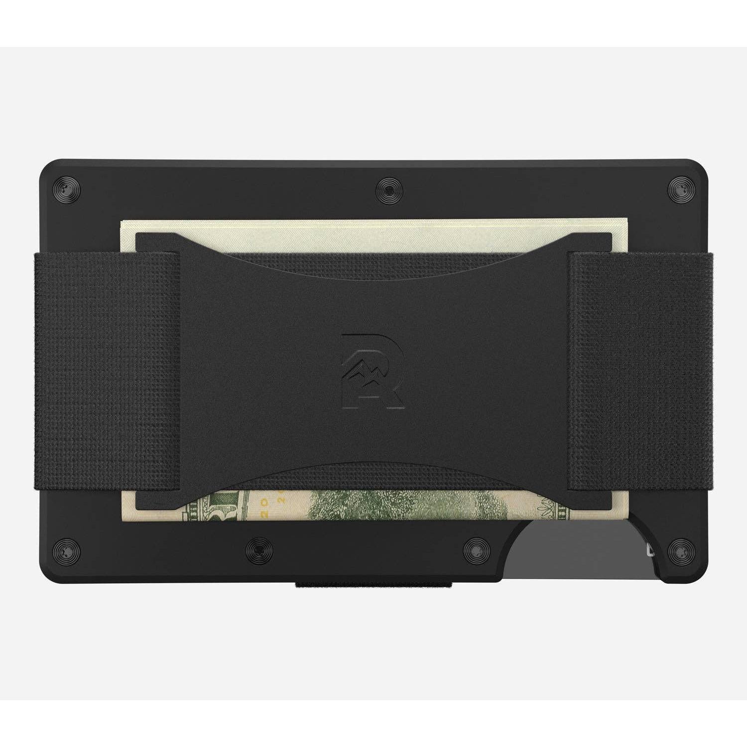 Ridge Wallet - Matte Black Titanium