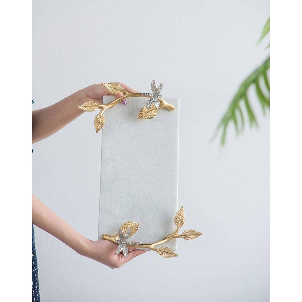 Dragonfly Marble Tray