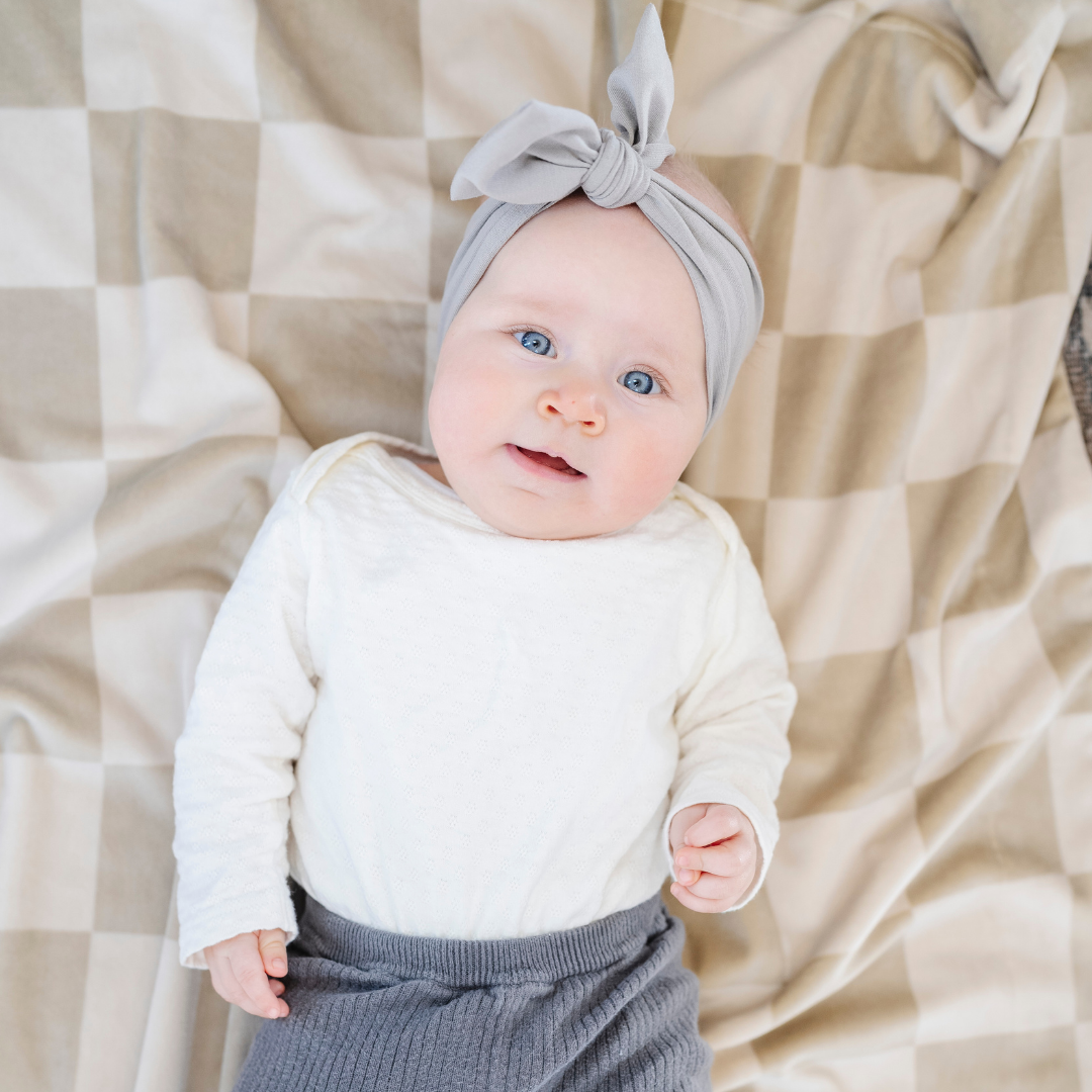 Minky Stretch Receiving  Blankets