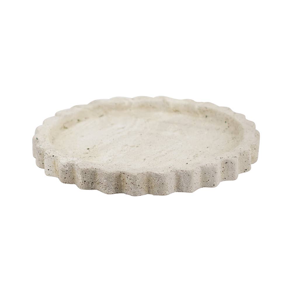 Sandstone Round Decorative Trays