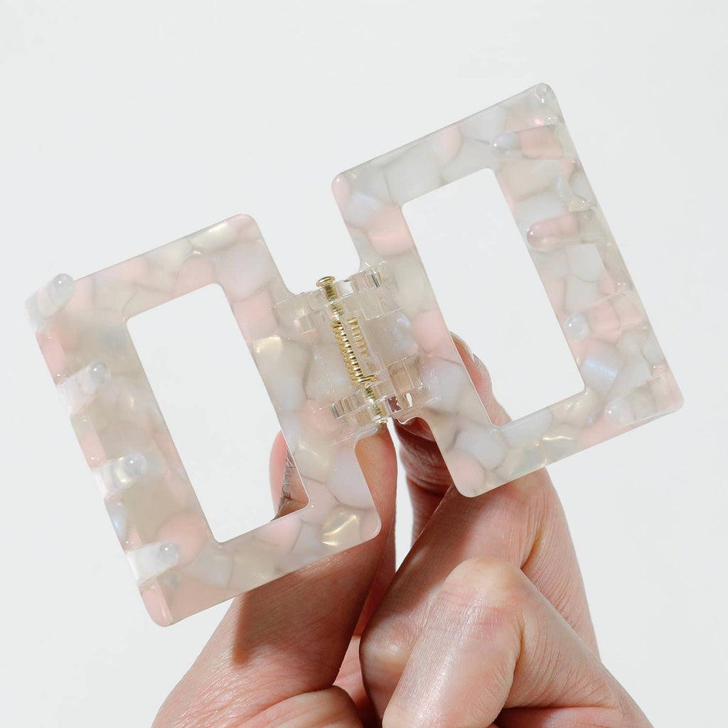 Pastel Moon Claw Clips