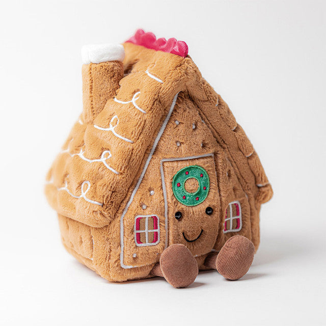Jellycat Amuseables Gingerbread House, Original
