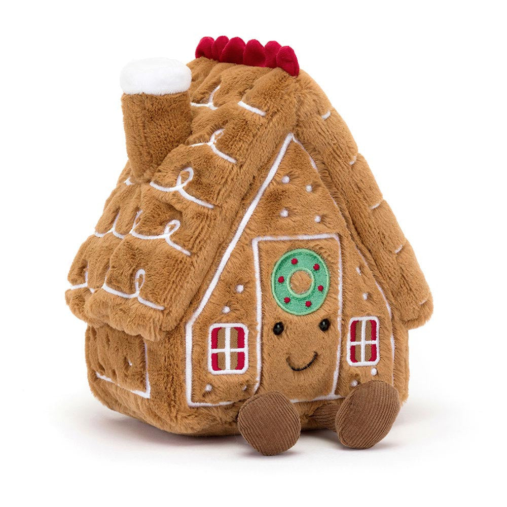 Jellycat Amuseables Gingerbread House, Original