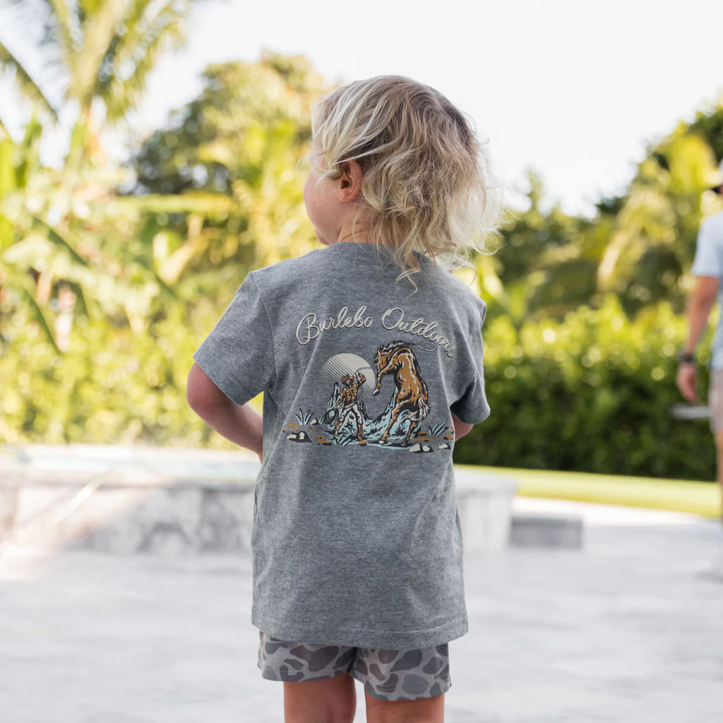 Youth Short Sleeve Tee, Cowboy Up