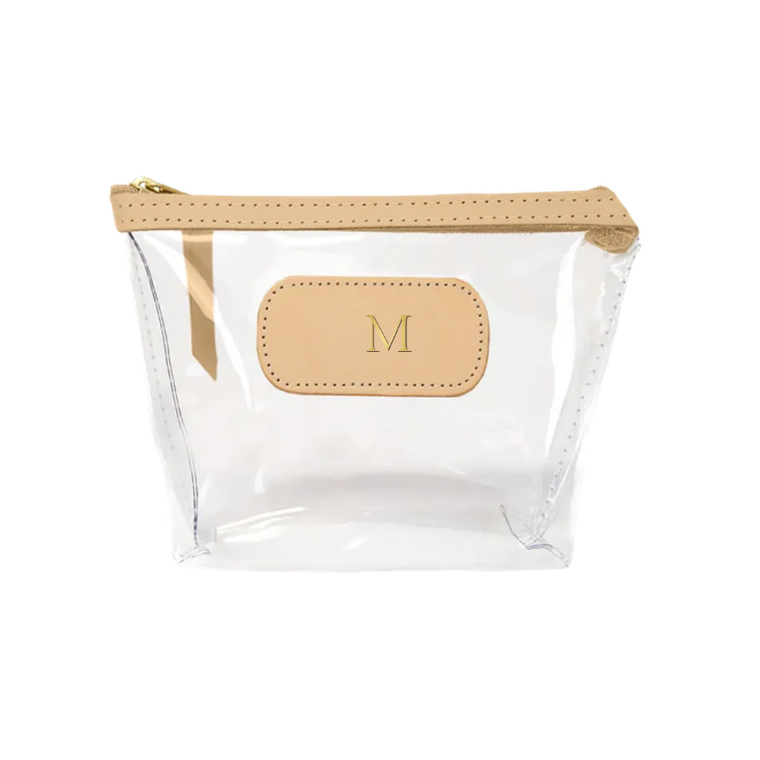 Airport Chico, Natural Leather with Initial