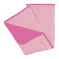 Kickee Pants Basic Stroller Blanket in Cake Pop with Tulip Lasting Impressions