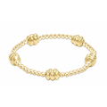 enewton admire gold 3mm bead bracelet, gold