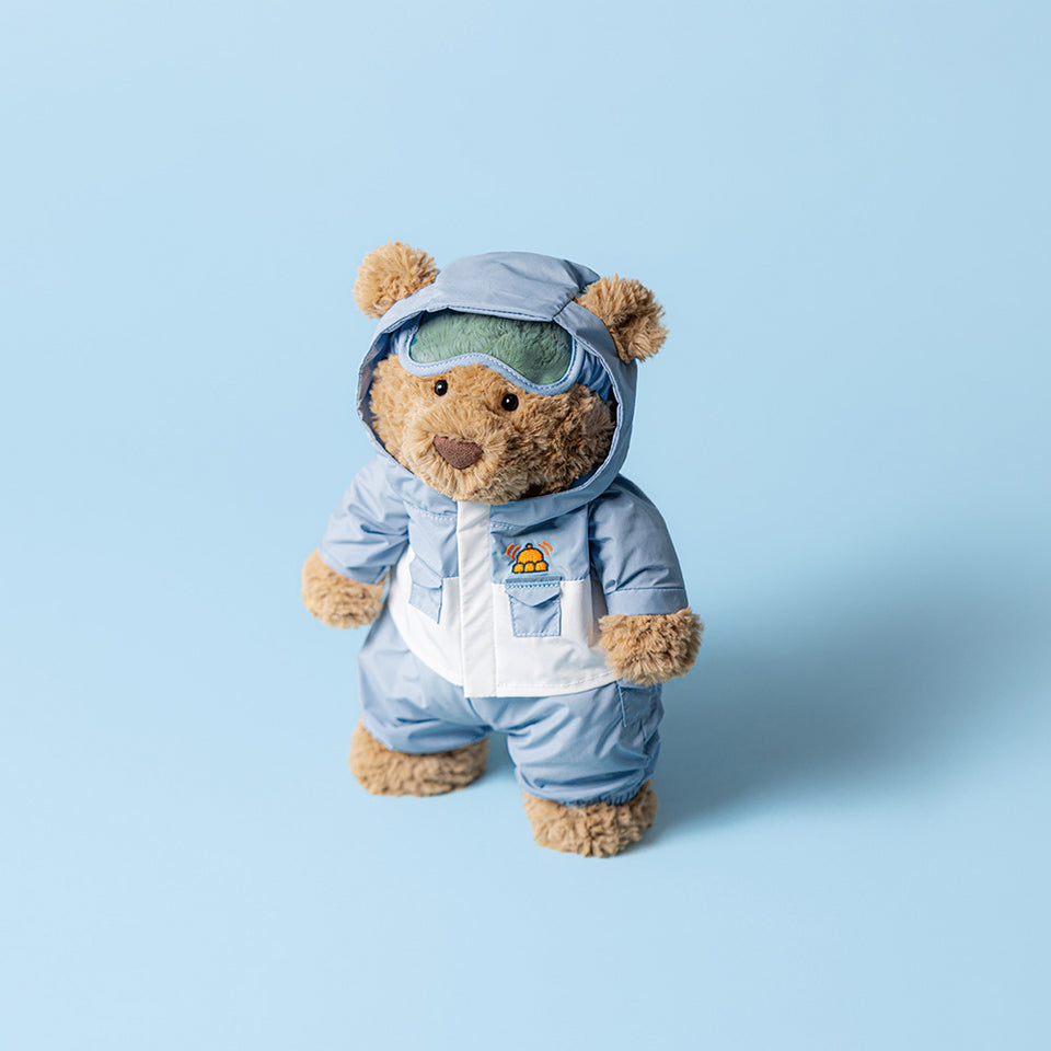 JellyCat Bartholomew Bear Snowsuit