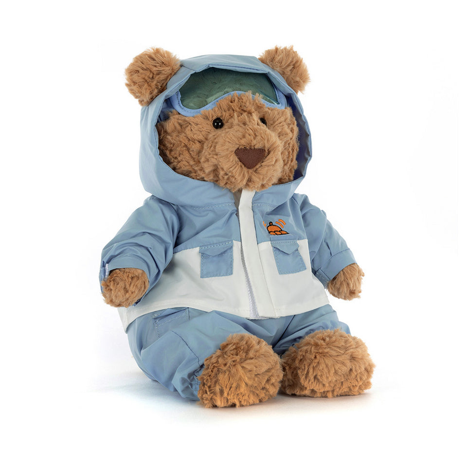 JellyCat Bartholomew Bear Snowsuit