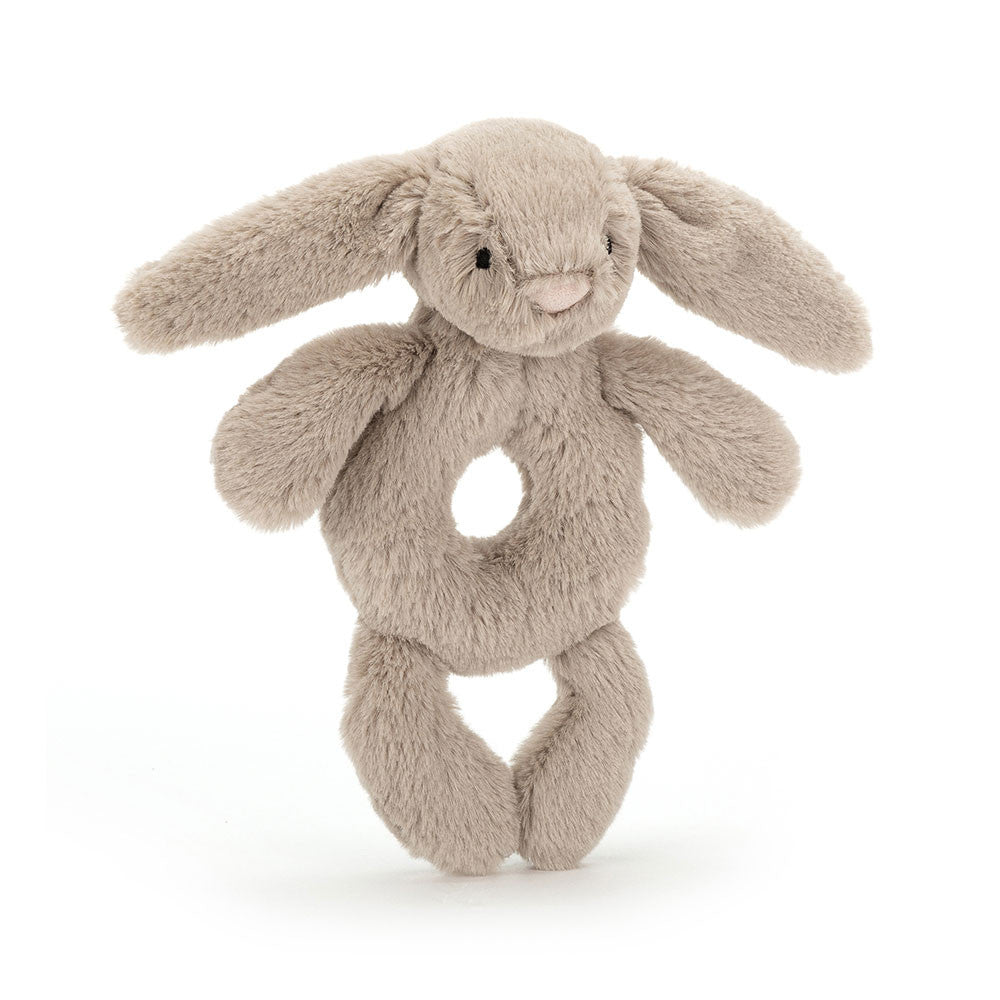 Bashful Bunny Ring Rattle by Jellycat