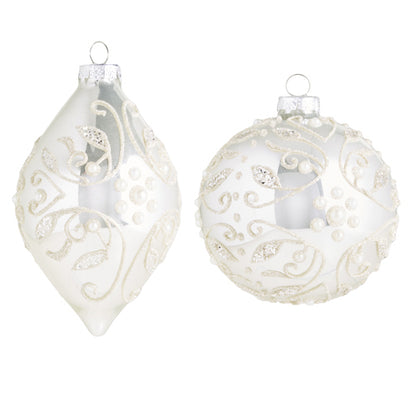 Silver Embellished Ornament