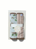 Burp Cloth Set, Delta Dogs