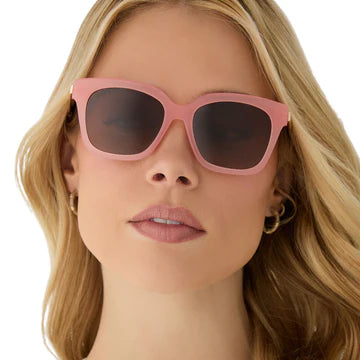 DIFF EYEWEAR Bella XS Peach + Brown Polarized