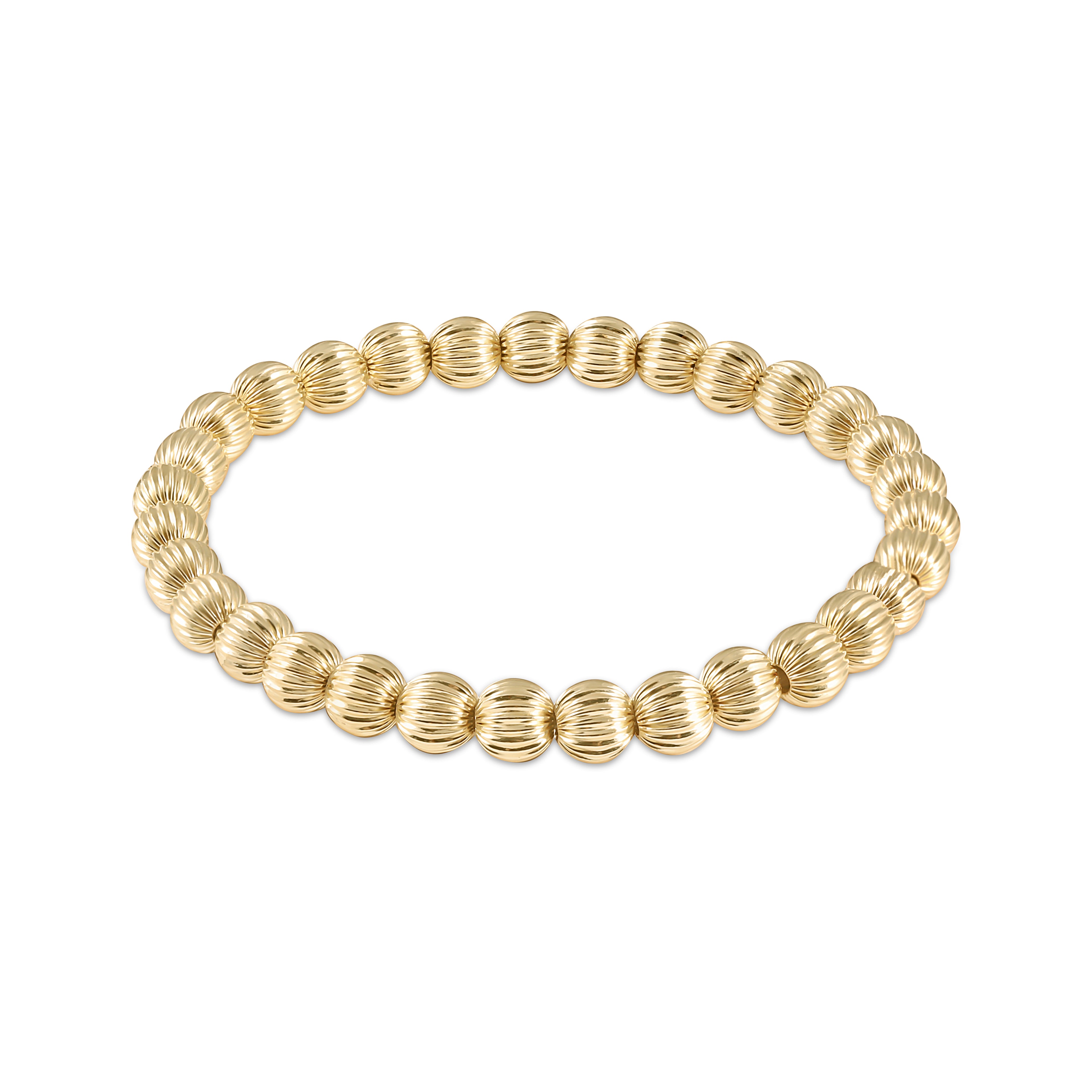 enewton purpose pearl 6mm bead bracelet, gold