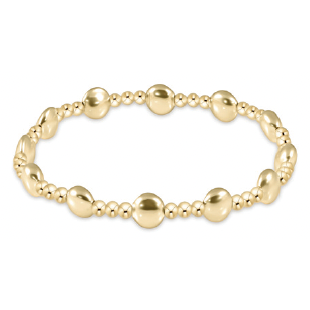 enewton honesty gold sincerity pattern 6mm bead bracelet