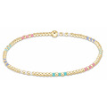 enewton hope joy pattern 2mm bead bracelet, hot mess ss25