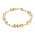 enewton hope unwritten dignity 6mm bead bracelet, gold
