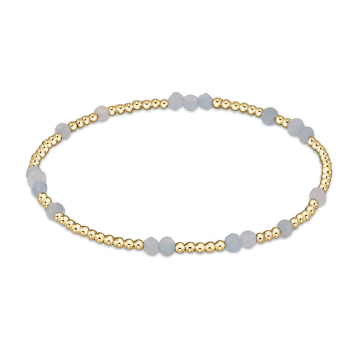 enewton hope unwritten gemstone bracelet, aquamarine