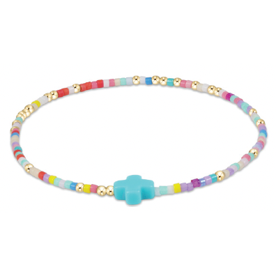 enewton hope unwritten signature cross bracelet, hot mess