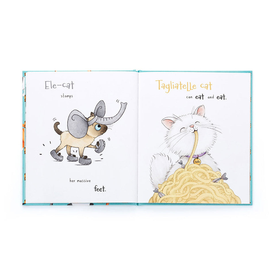 JellyCat All Kinds of Cats Book