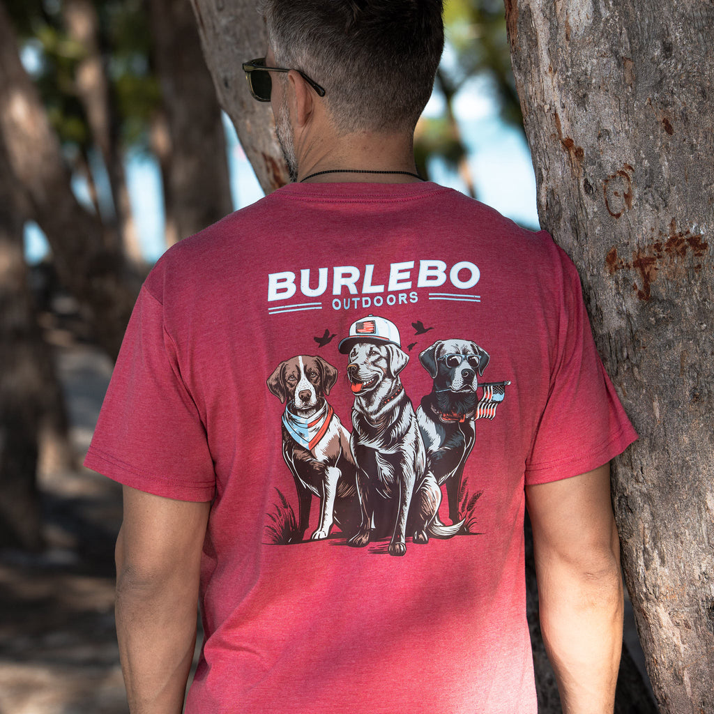 Adult Short Sleeve Tee, American Dogs