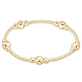 purpose gold 6mm bead bracelet