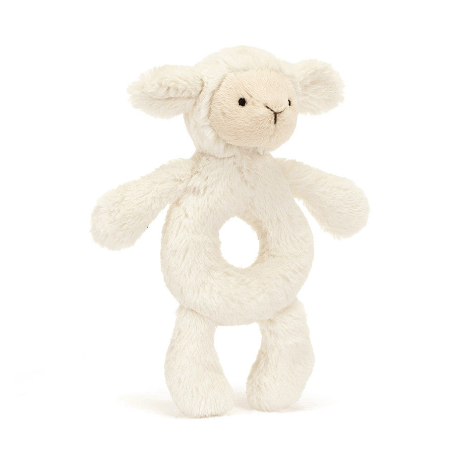Bashful Lamb Ring Rattle | Baby Shower Jaiden Whiteside