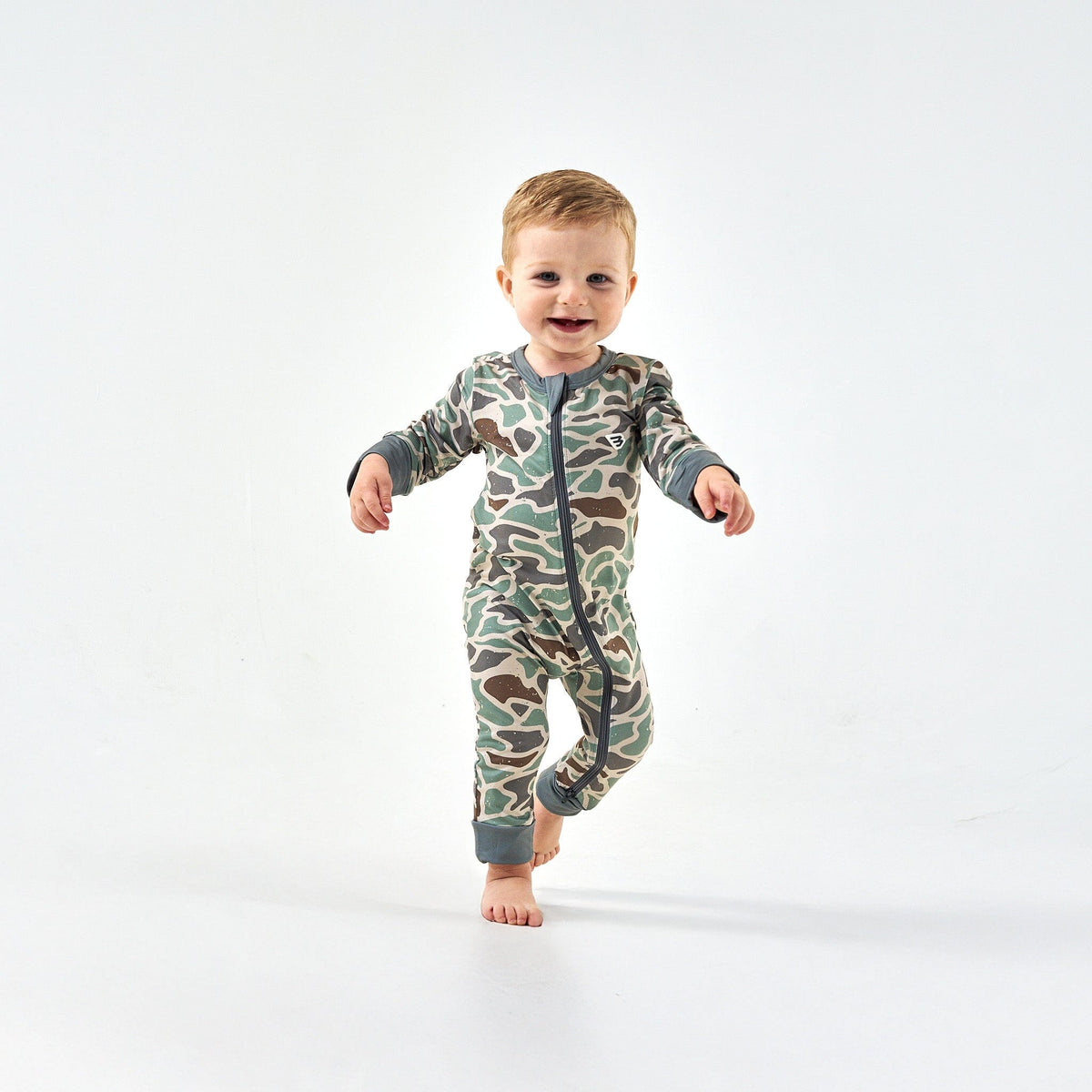 Baby Zip Up, Retro Duck Camo | Baby Shower Jaci Adkison