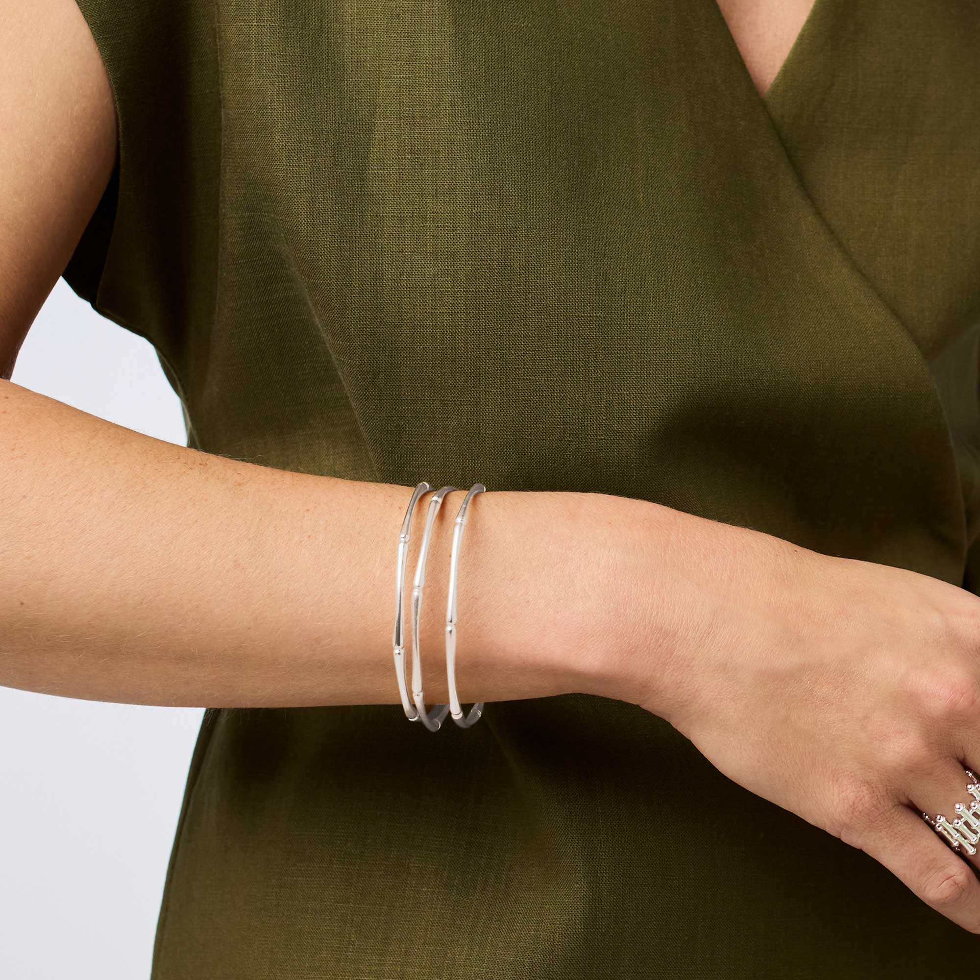 Julie Vos Bamboo Bangle