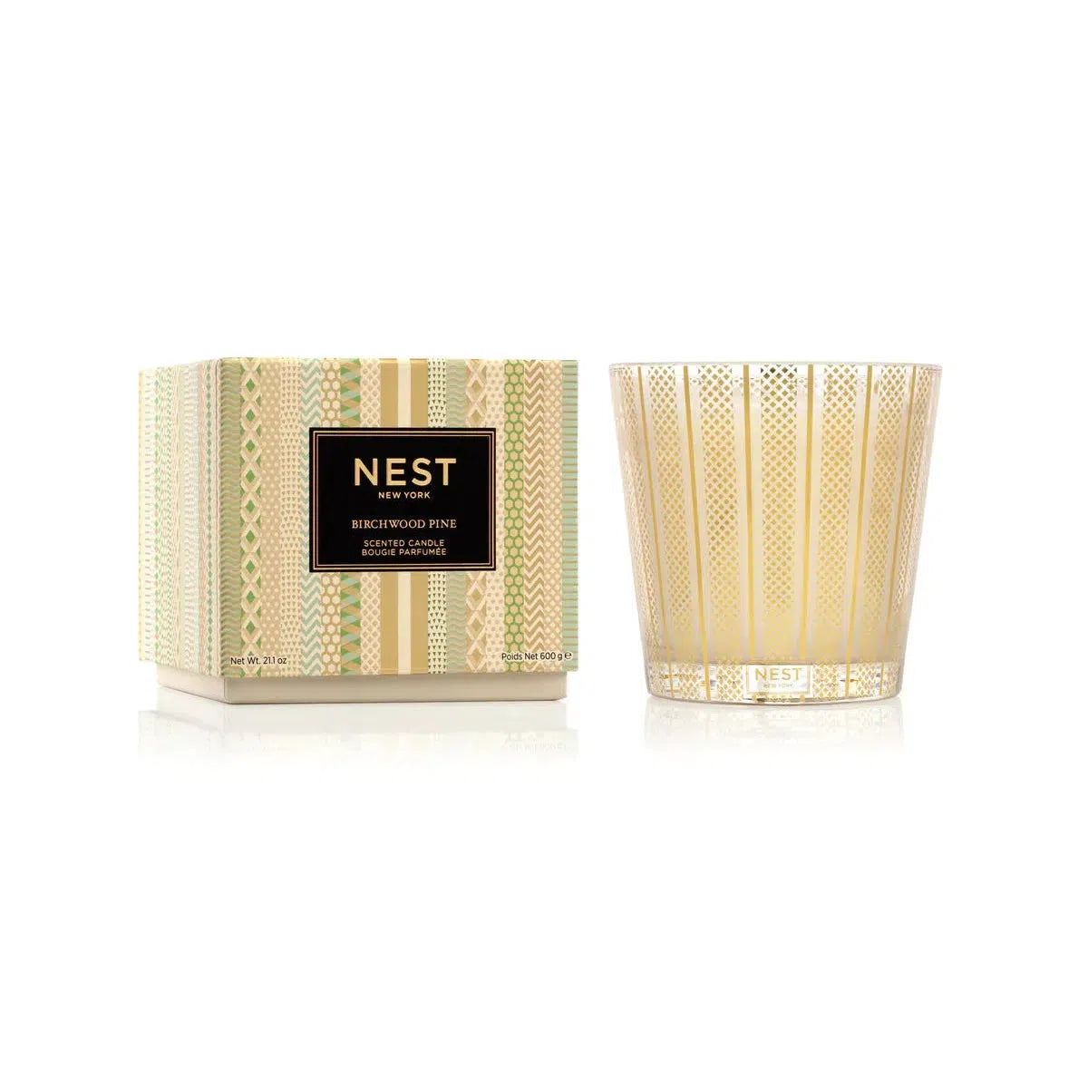 Nest New York 3-Wick Candle, 21.2 oz Birchwood Pine