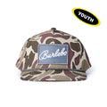 BURLEBO Youth Cap, Classic Deer Camo with Burlebo Script