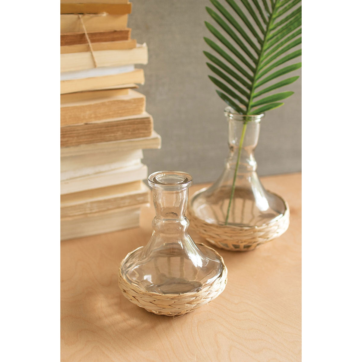 Seagrass Wrapped Vases