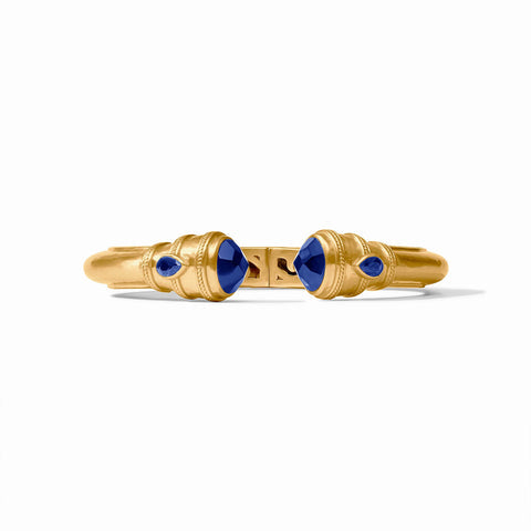 Julie Vos Cannes Demi Cuff - Iridescent Sapphire Blue