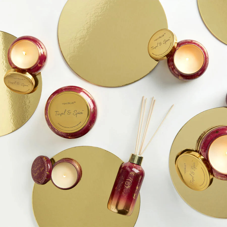 Tinsel & Spice Glimmer Reed Diffuser