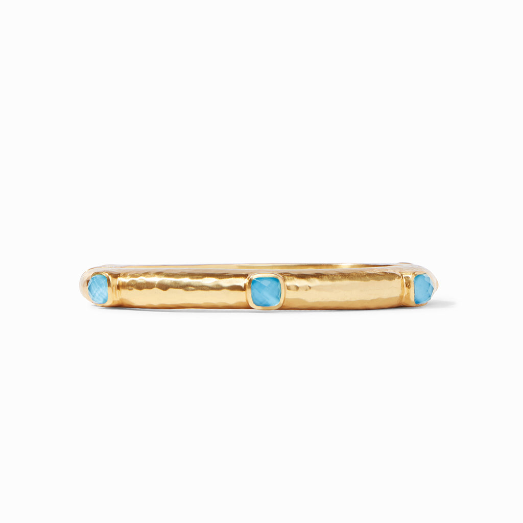 Julie Vos Catalina Stone Hinge Bangle