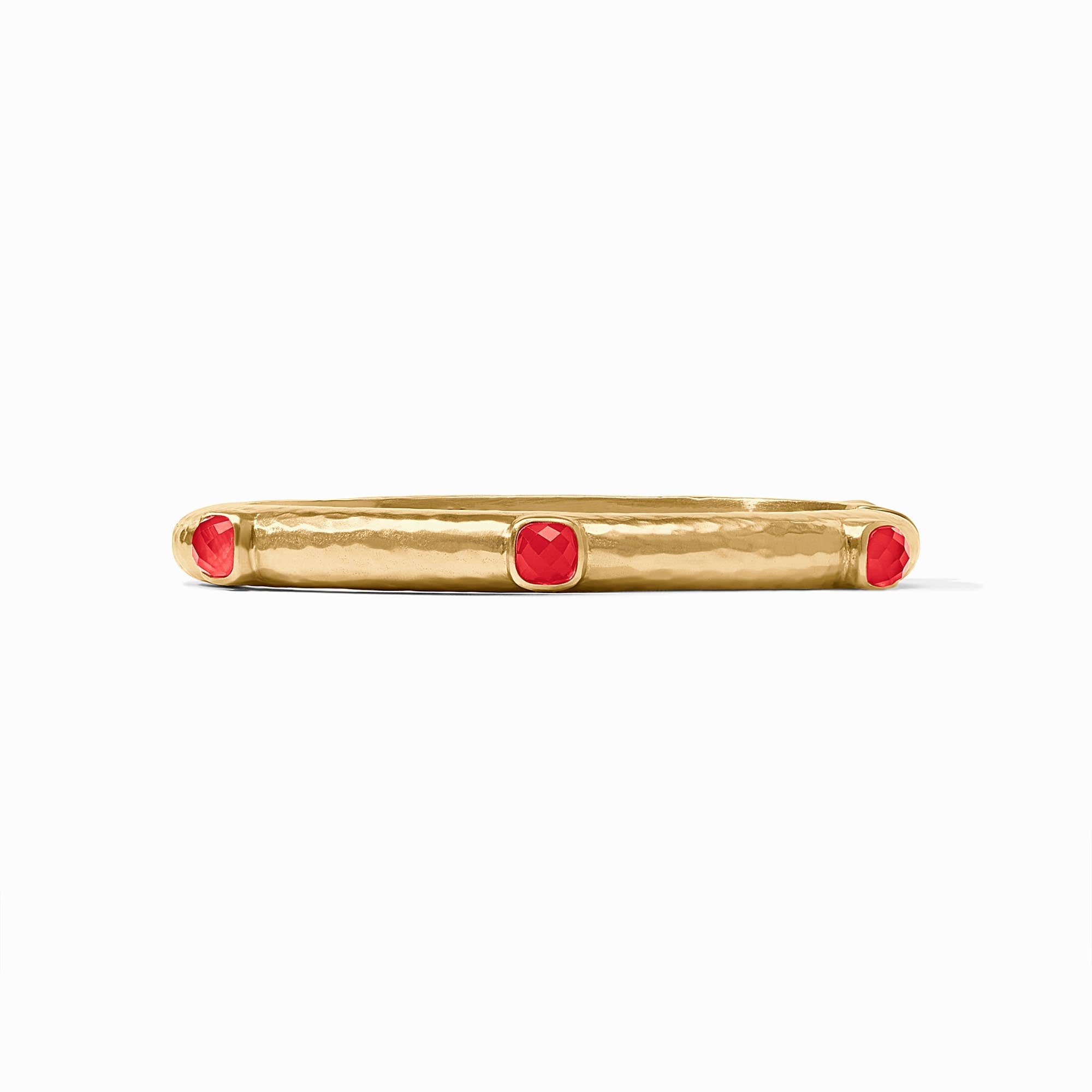 Julie Vos Catalina Stone Hinge Bangle