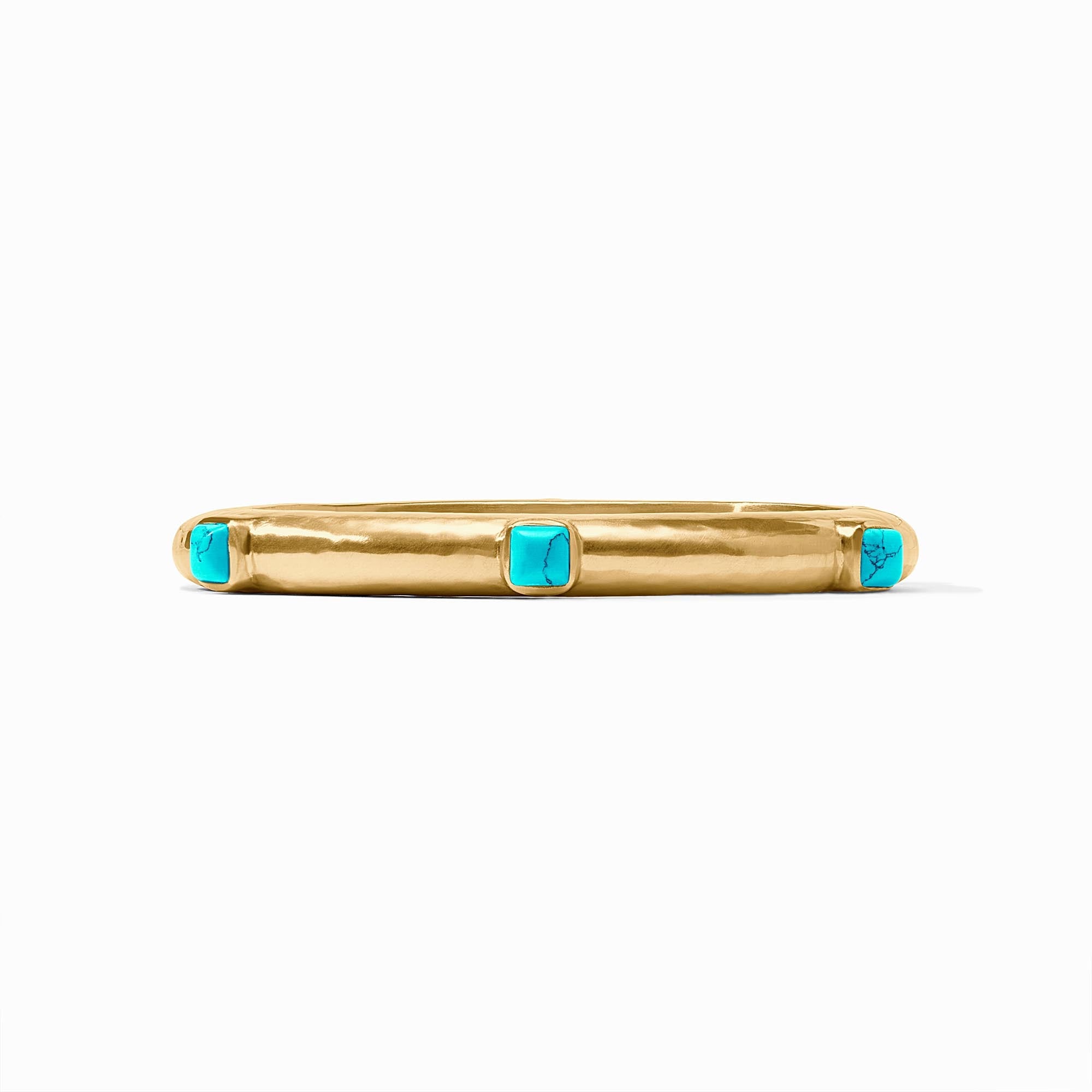 Julie Vos Catalina Stone Hinge Bangle