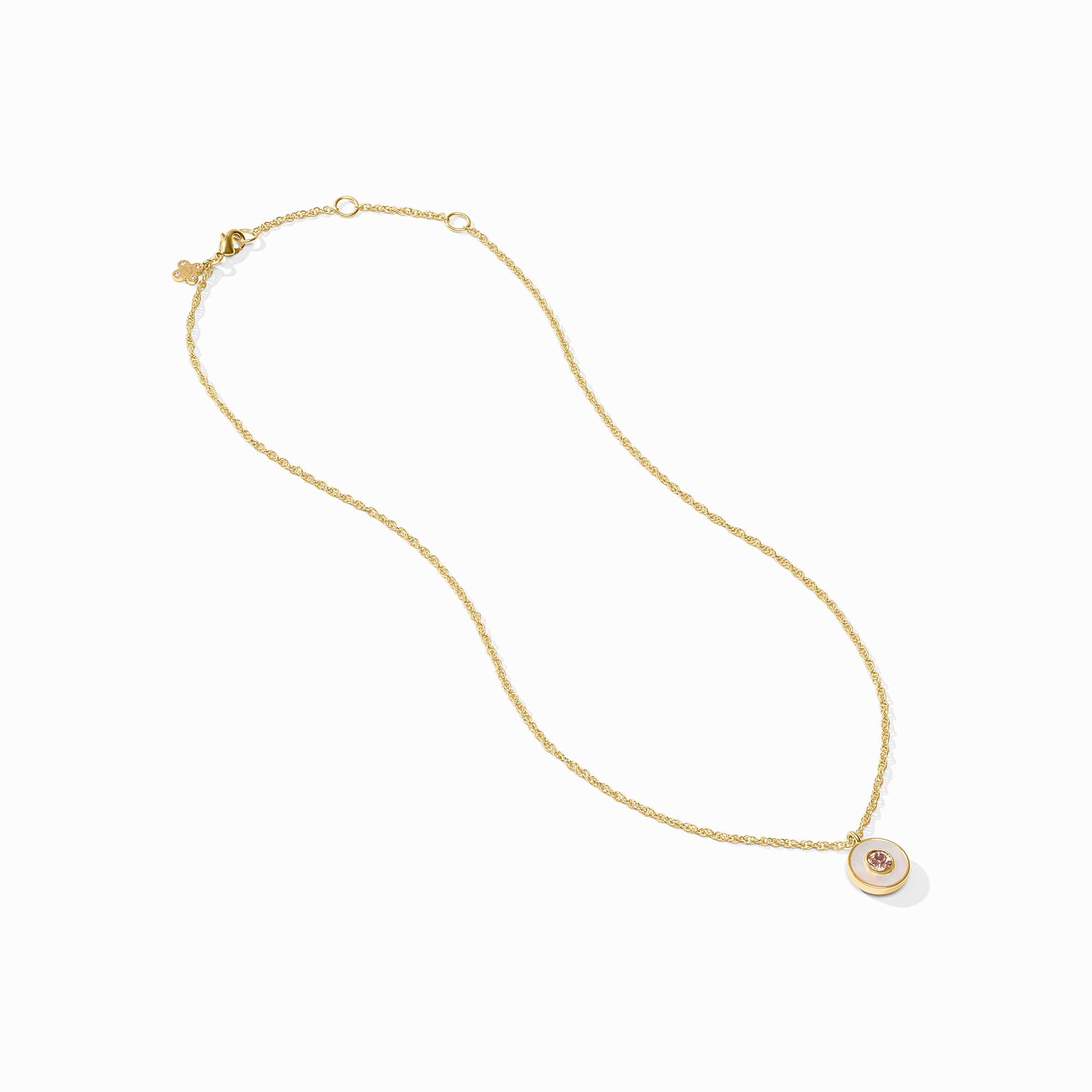 Julie Vos  Colette Circle Delicate Necklace