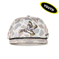 BURLEBO Youth Cap, DIving Mallard, Classic Deer Camo