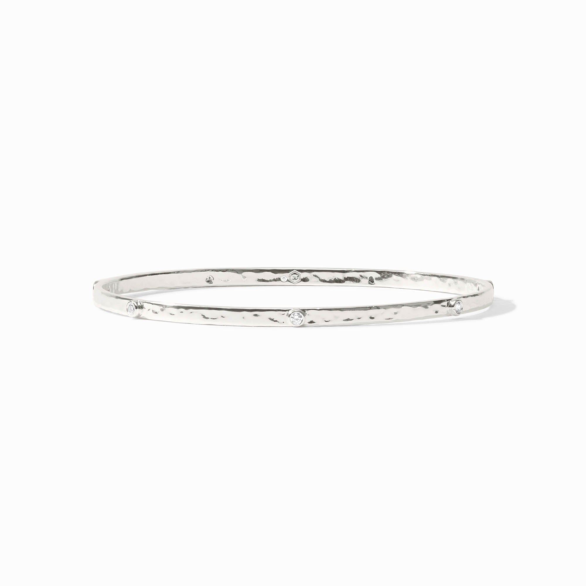 Julie Vos Crescent Stone Bangle