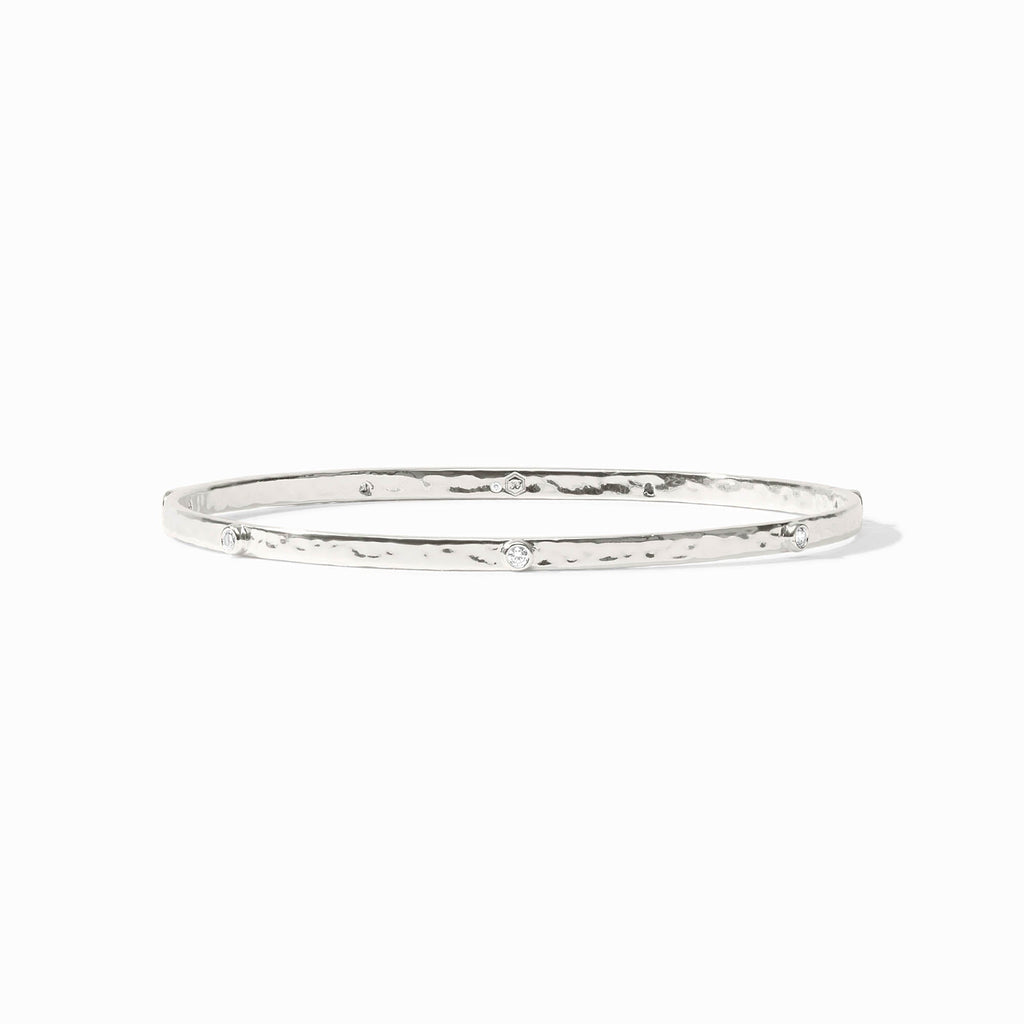Julie Vos Crescent Stone Bangle