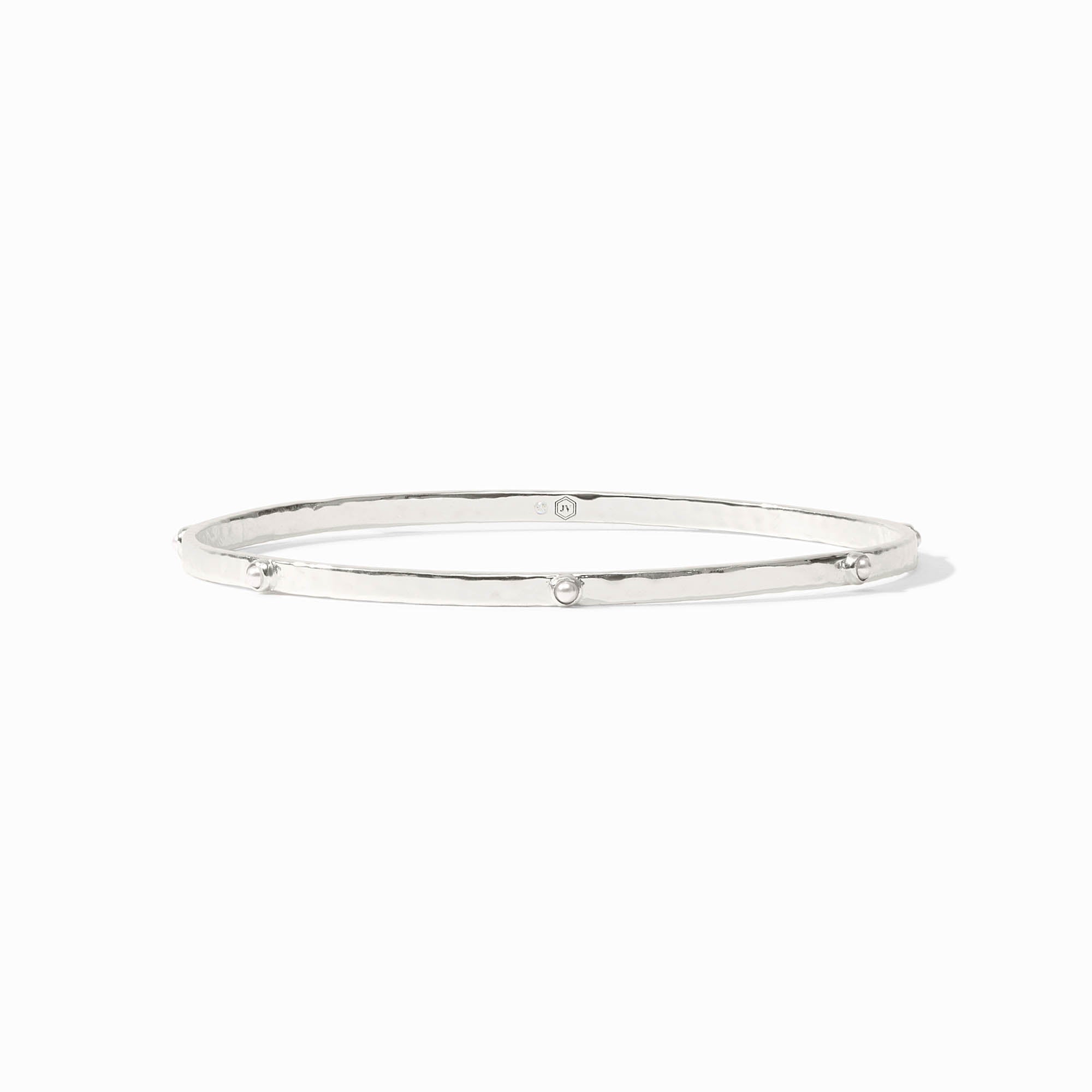 Julie Vos Crescent Stone Bangle
