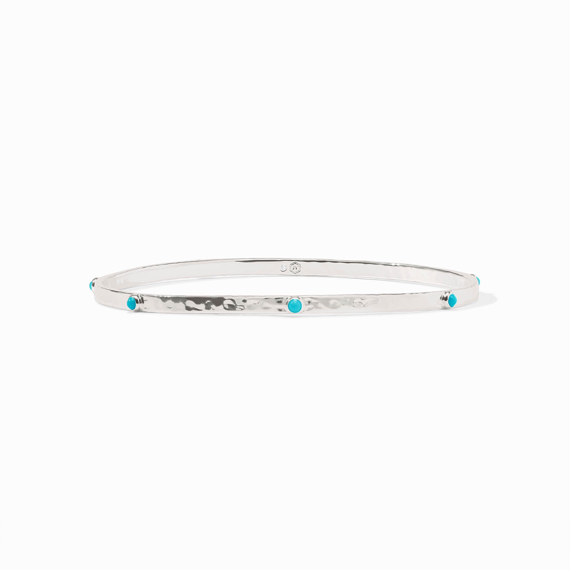 Julie Vos Crescent Stone Bangle
