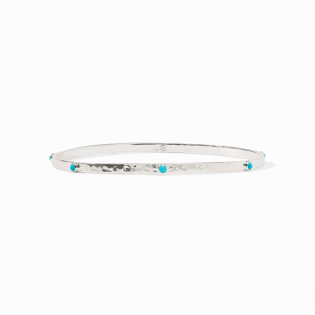 Julie Vos Crescent Stone Bangle