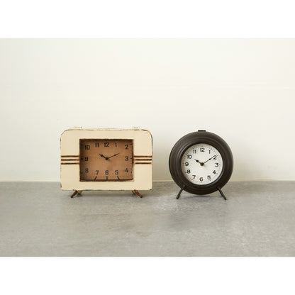 Metal Manel Clock