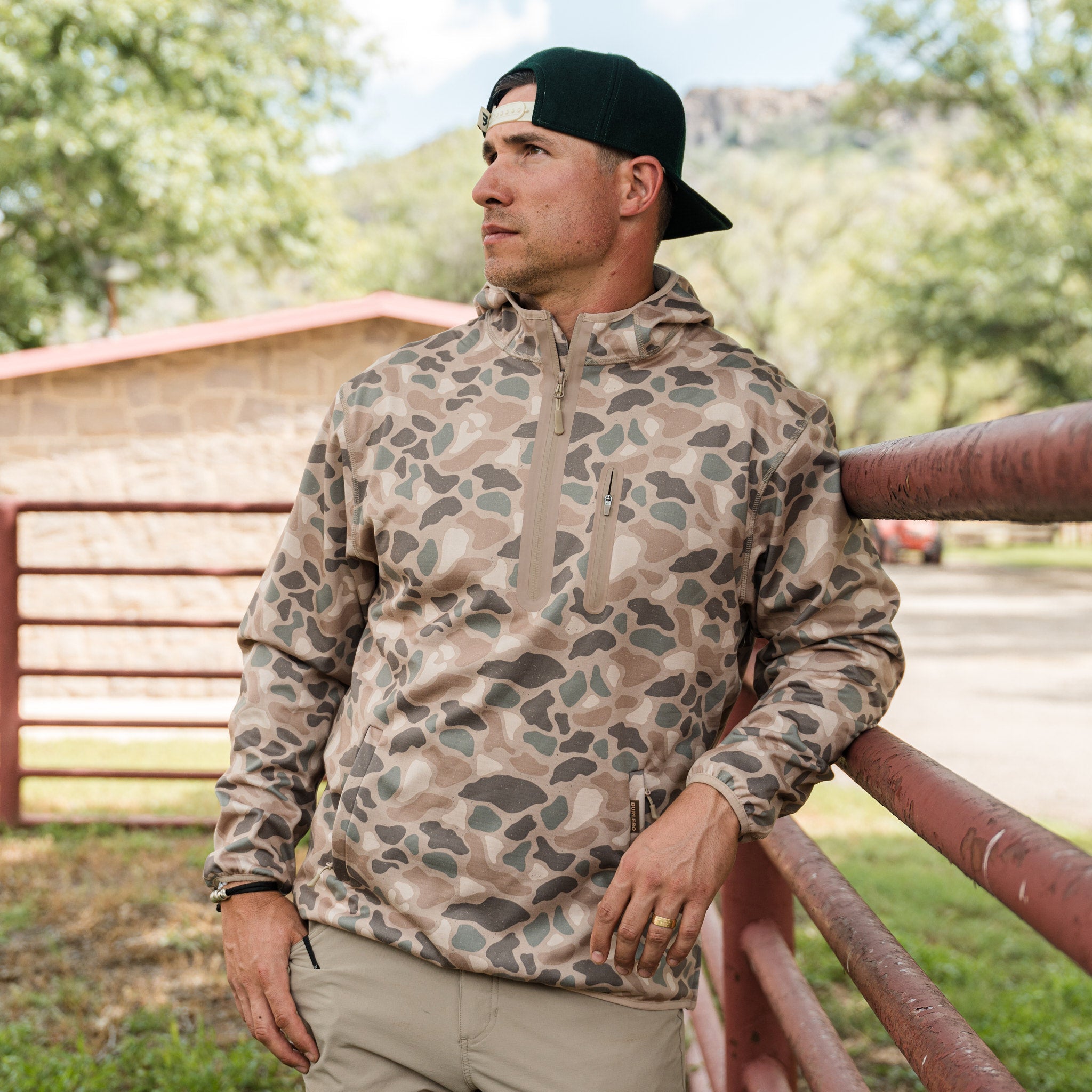 BURLEBO Duke Tech - Mid Layer - Pintail Camo