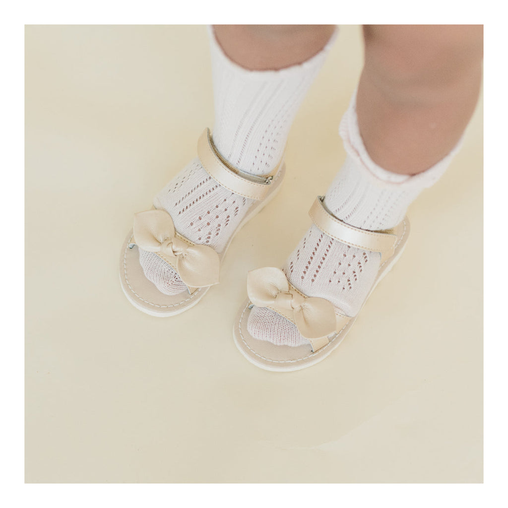 Leigh Knotted Bow Sandal