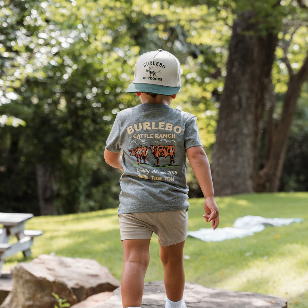 Youth Short Sleeve Tee, Cattle Ranch